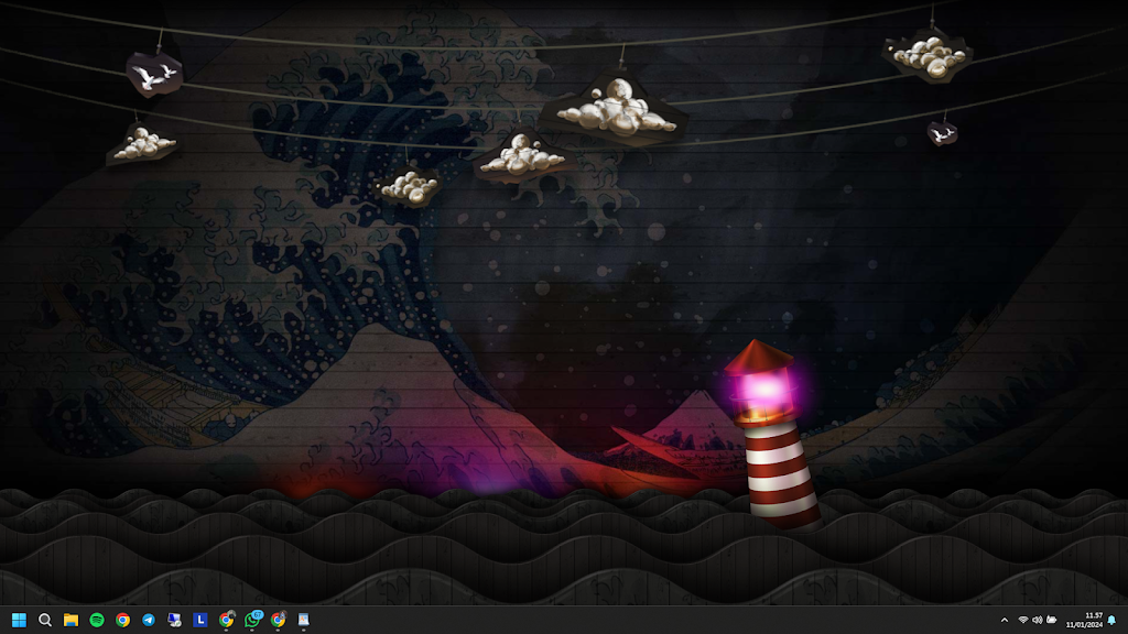 Memindahkan Posisi Start Menu di Windows 11